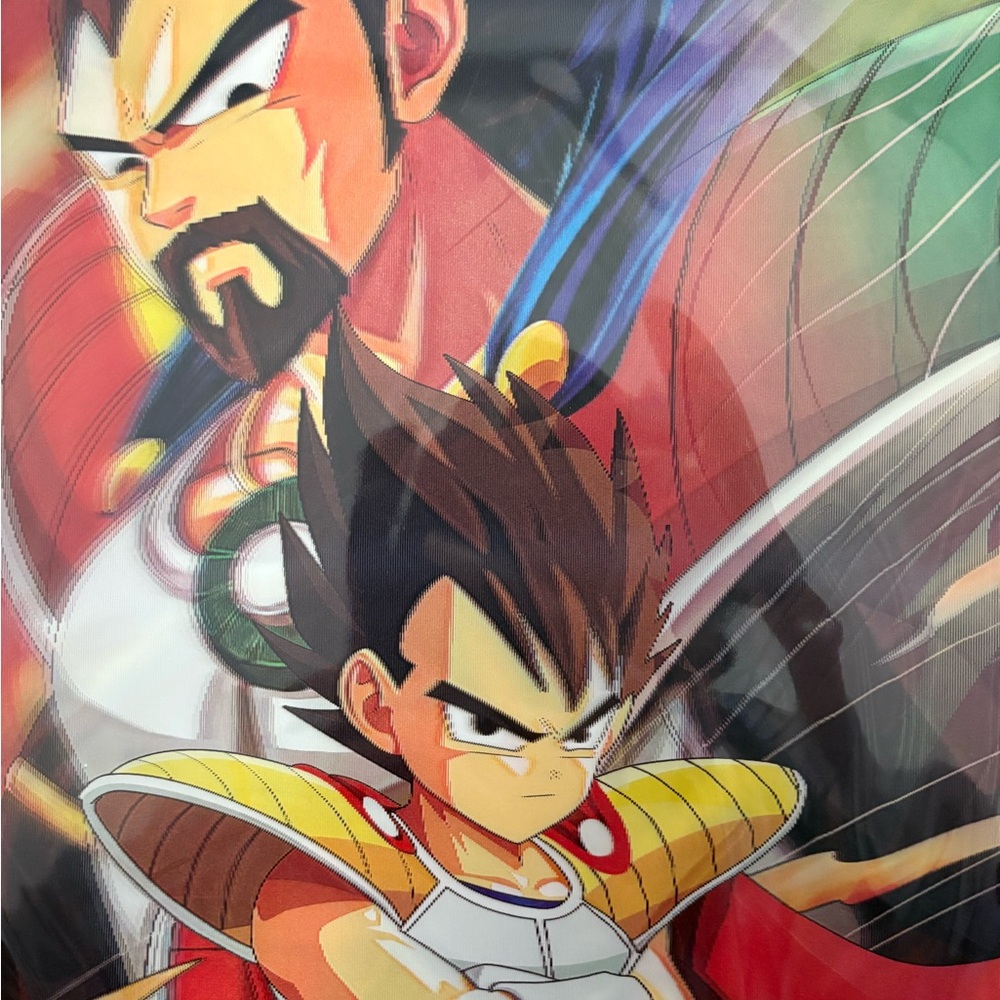 🚨SOLD🚨Dragon Ball Z Father & Son Hologram Poster